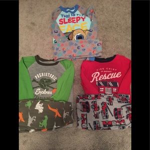 Size 6 boys pajamas bundle